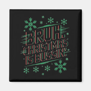 Grappige Gen Alpha Gen Z-slang Grappige kerst-trui Magneet