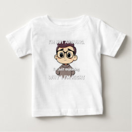 Grappige Gen Z Social Media Quote Baby T-shirt