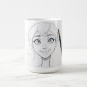 Grappige Gen Z Social Media Quote Coffee Mok (Center)