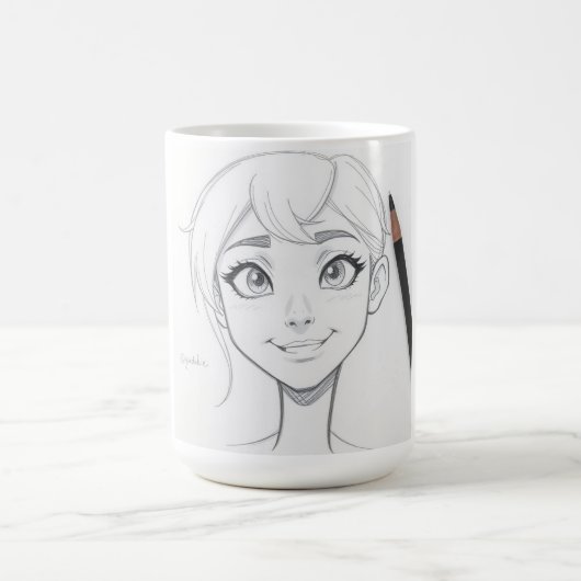 Grappige Gen Z Social Media Quote Coffee Mok (Center)