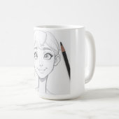 Grappige Gen Z Social Media Quote Coffee Mok (Voorkant rechts)