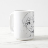 Grappige Gen Z Social Media Quote Coffee Mok (Voorkant links)