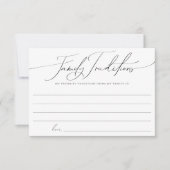 Grappige genderneutrale familietradities Kaart (Voorkant)