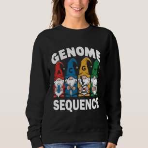 Grappige genoomsequentie Gnome Biology Physics Sci Trui