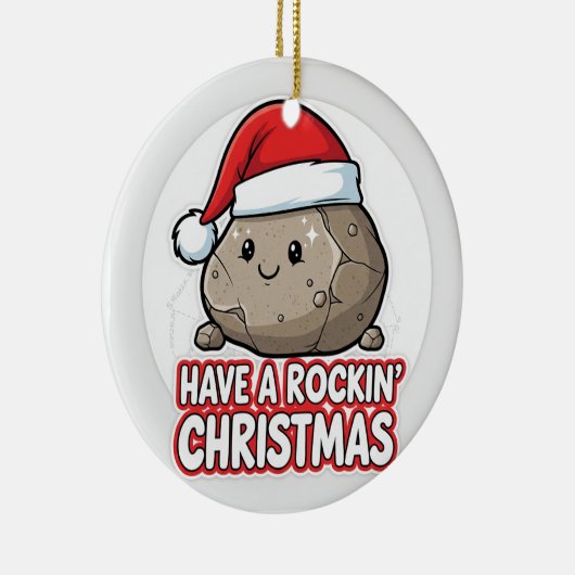 Grappige geoloog keramisch ornament (Rechts)