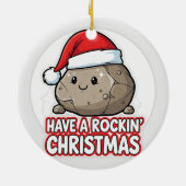 Grappige geoloog keramisch ornament (Achterkant)