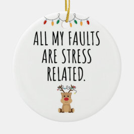 Grappige geoloog keramisch ornament