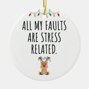 Grappige geoloog keramisch ornament
