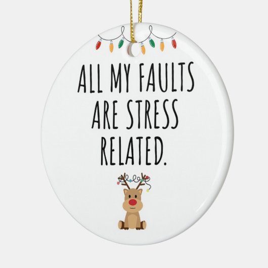 Grappige geoloog keramisch ornament (Links)