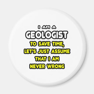 Grappige geoloog T-shirts en geschenken Magneet