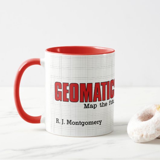 Grappige Geomatics Engineers brengen de toekomst i Mok (Met donut)
