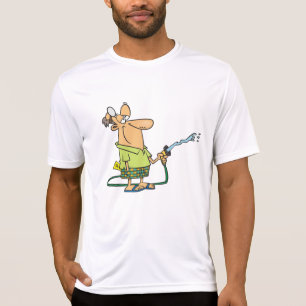 Grappige Gepensioneerde Dokter Tuinieren Tuinslang T-shirt