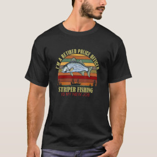 Grappige Gepensioneerde POLITIEAGENT Nieuwe baan Z T-shirt