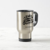 Grappige gepersonaliseerde 15oz pendel mok (Voorkant rechts)