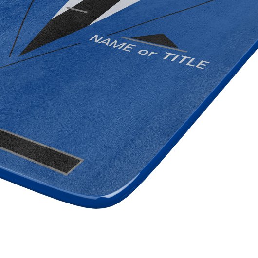 Grappige gepersonaliseerde aangepaste naam snijpla snijplank (Hoek)