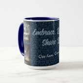 Grappige gepersonaliseerde cadeaus voor echtgenoot mok (Voorkant links)