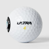 Grappige gepersonaliseerde foto verloren golfballen (Logo)