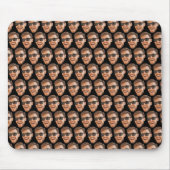 Grappige gepersonaliseerde gezichtsfoto muismat (Voorkant)