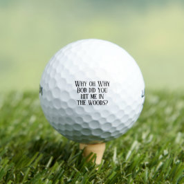 Grappige Gepersonaliseerde Golfballen
