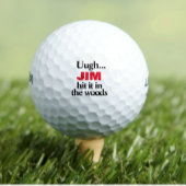 Grappige gepersonaliseerde golfballen