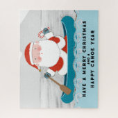 Grappige gepersonaliseerde kerstlegpuzzel legpuzzel (Verticaal)