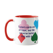 Grappige gepersonaliseerde kleurrijke speelkaarten