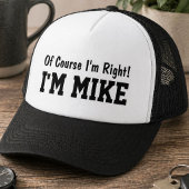 Grappige Gepersonaliseerde Mike Naam Natuurlijk He Trucker Pet