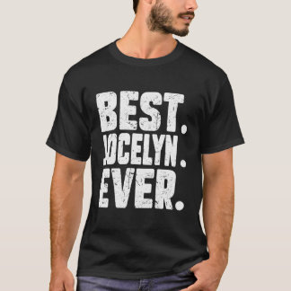 Grappige gepersonaliseerde naam beste Jocelyn ooit T-shirt