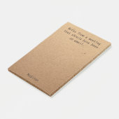 Grappige gepersonaliseerde notities kantoor zakeli post-it® notes (Schuin)