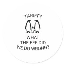 Grappige geprijsde pinguïns