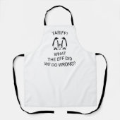 Grappige geprijsde pinguïns schort (Voorkant)