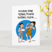 Grappige geruststelling Verjaardag Kaart voor een (Gele Bloem)