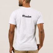 Grappige Gescheiden AF Eindelijk Vrij Echtscheidin T-shirt (Achterkant)