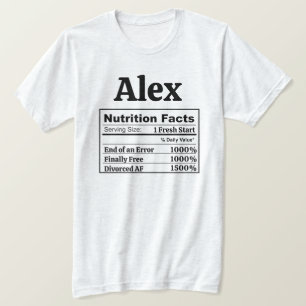 Grappige Gescheiden AF Humor Nieuw Eenzame Eindeli T-shirt