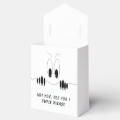 Grappige geschenkdoos Curiosity Eyes Smile - aange Bedankdoosjes (Geopend)