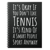 Grappige geschenken voor tennisliefhebbers voor he notitieboek (Voorkant)