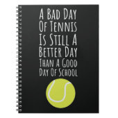 Grappige geschenken voor tennissers Vrouw Humor Co Notitieboek (Voorkant)