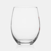 Grappige Getemperde Koe Vintage Wijnglas Zonder Voet (Links)