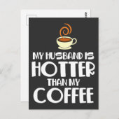 Grappige Getrouwde Koppel Humor Hete Echtgenoot Briefkaart (Voorkant / Achterkant)