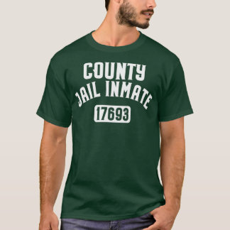 Grappige gevangene nr. 17693 van de gevangenis pre t-shirt