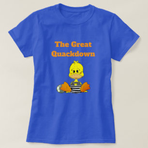 Grappige Gevangenis Eend De Grote Kwakdown T-shirt