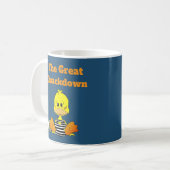 Grappige Gevangenis Eend De Grote Quackdown Koffiemok (Voorkant links)