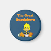 Grappige gevangenis eend The Great Quackdown Magneet (Voorkant)