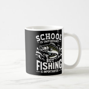 Grappige Gevist Fisherman School is belangrijk, ma Koffiemok