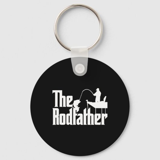 Grappige Geviste parodie (de Rod Father) Sleutelhanger (Voorkant)
