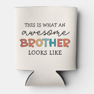Grappige geweldige broer   Cadeau voor de beste br Blikjeskoeler