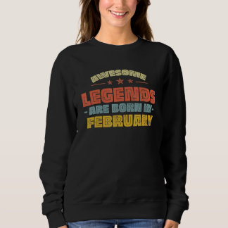 Grappige GEWELDIGE LEGENDS -ZIJN GEBOREN IN- 1 FEB Trui