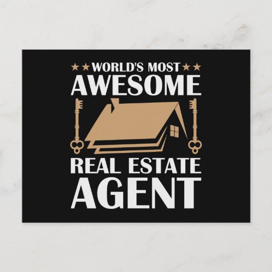 Grappige Geweldige makelaar offerte Briefkaart (Voorkant)