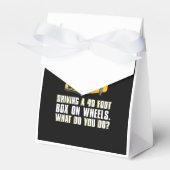 Grappige geweldige schoolbus chauffeur cadeau mann bedankdoosjes (Voorkant Zijde)