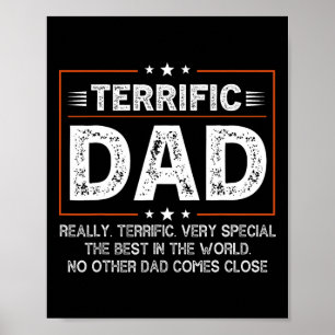 Grappige Geweldige Vader Donald Trump Gelukkige Va Poster